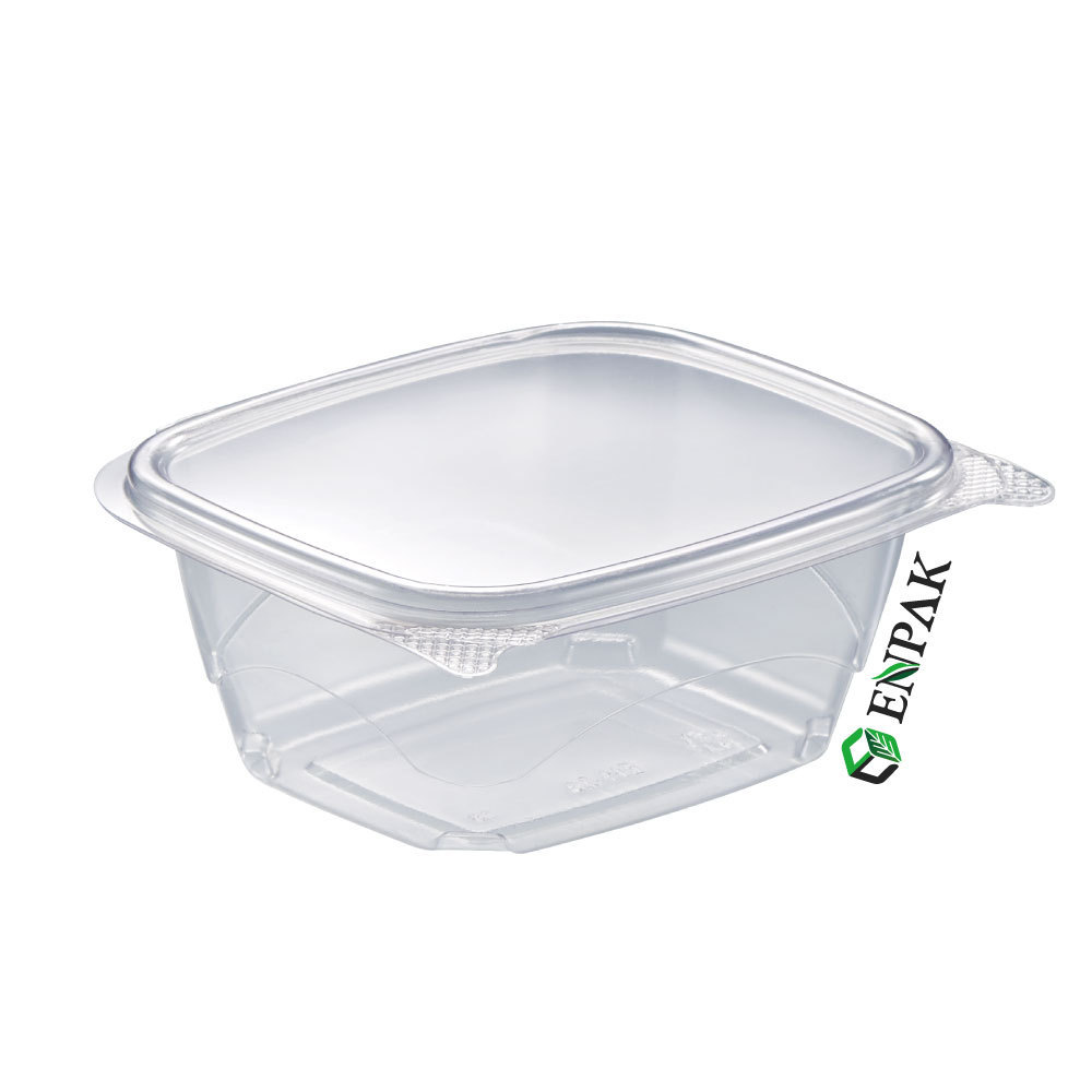 Clear Plastic Food Container for Salad fresh fruit salad clear containers with lid