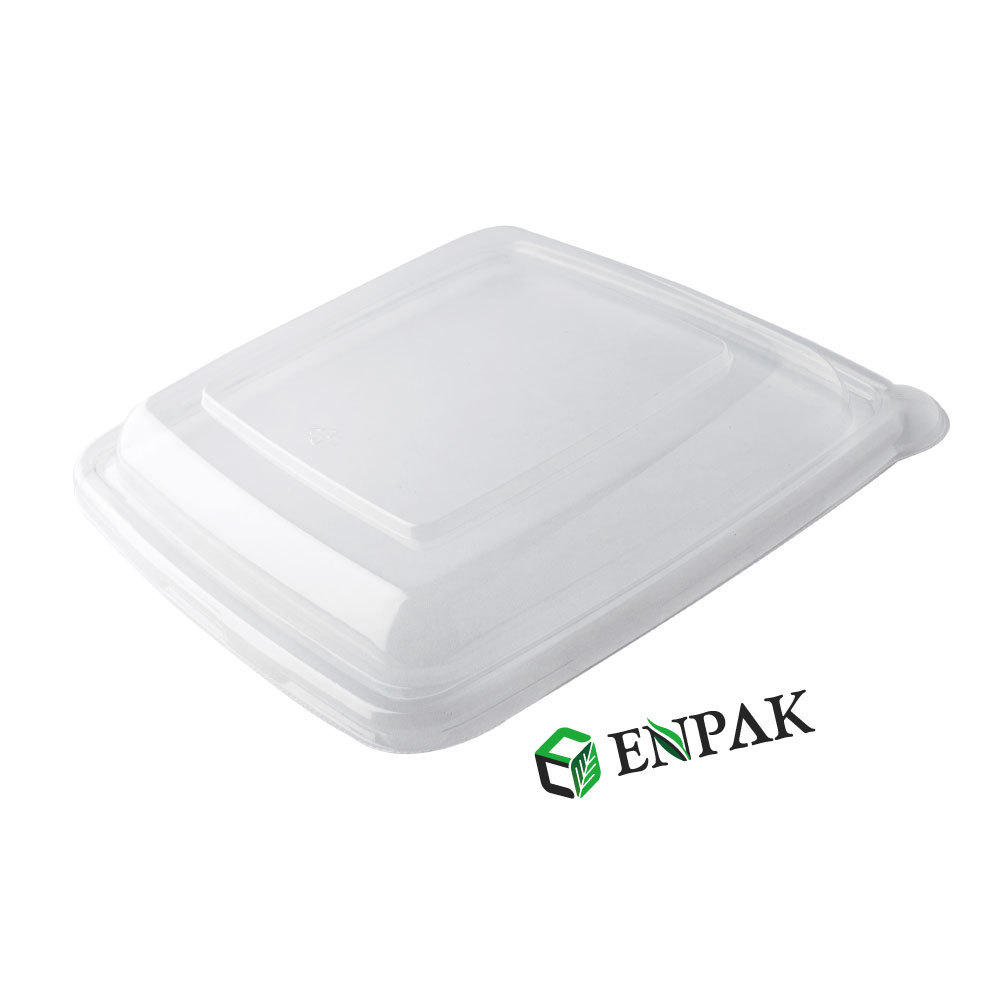 High Quality Home Takeaway Biodegradable Sugarcane Bagasse Clamshell Box Disposable Food Container