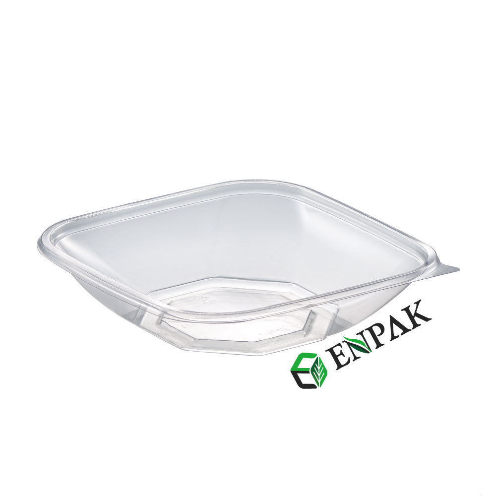 ECO friendly to go containers food storage meal prep lunch box containers clear salad box