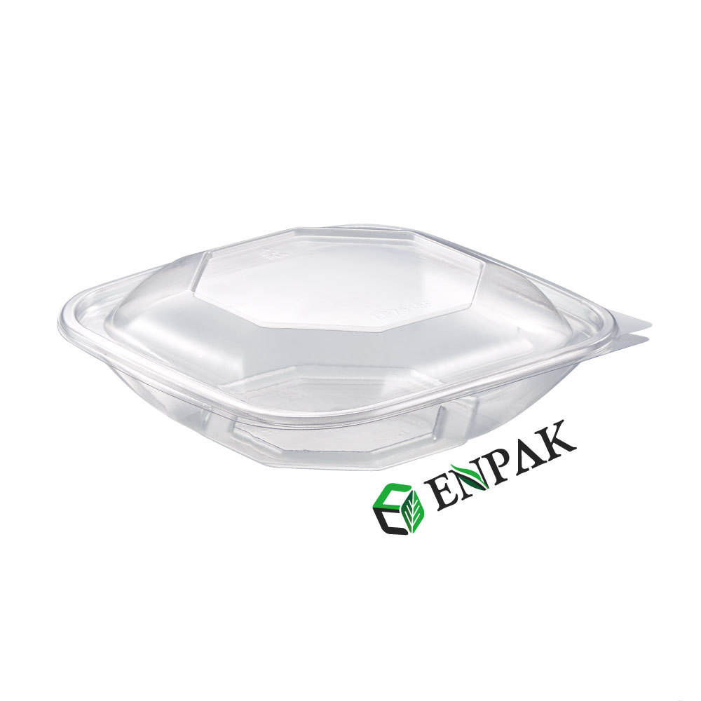 ECO friendly to go containers food storage meal prep lunch box containers clear salad box