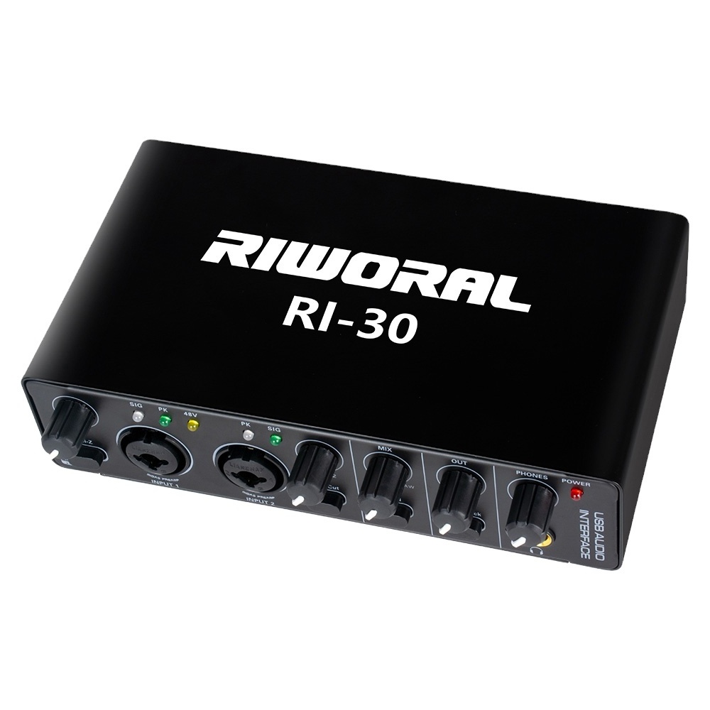 RI-30 Mini external instrument sound card 2 channels USB studio recording sound card