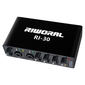 RI-30 Mini external instrument sound card 2 channels USB studio recording sound card