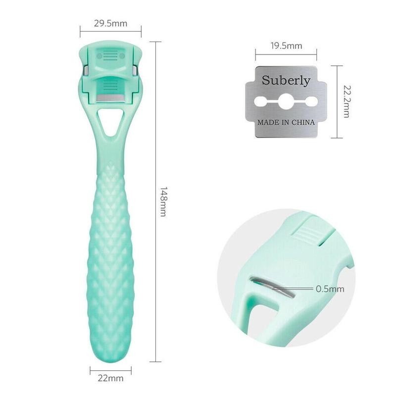 Foot Callus Shaver & Scraper Callous Removers for Feet Razor Tools with 10 Blades Professional Pedicure Knife