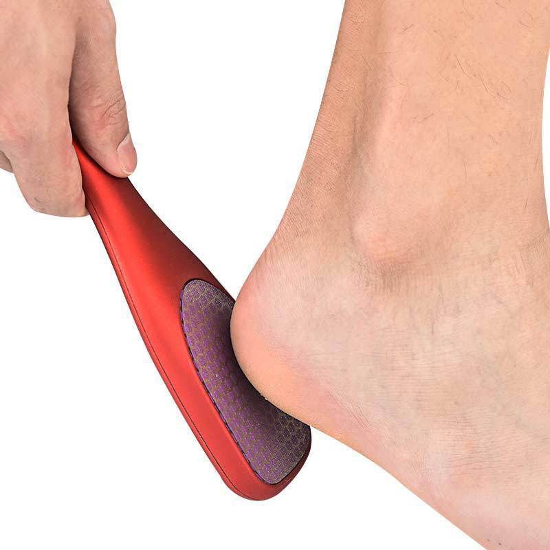 Black Foot Callus Remover with Glass Etching Technology nano glass stone pedicure file Heel Scraper Foot File for Dead Skin