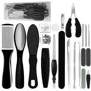 Professional Pedicure Tools Set Foot Care Pedicure Kit Stainless Steel Foot Rasp Foot Dead Skin Remover Pedicure Kit