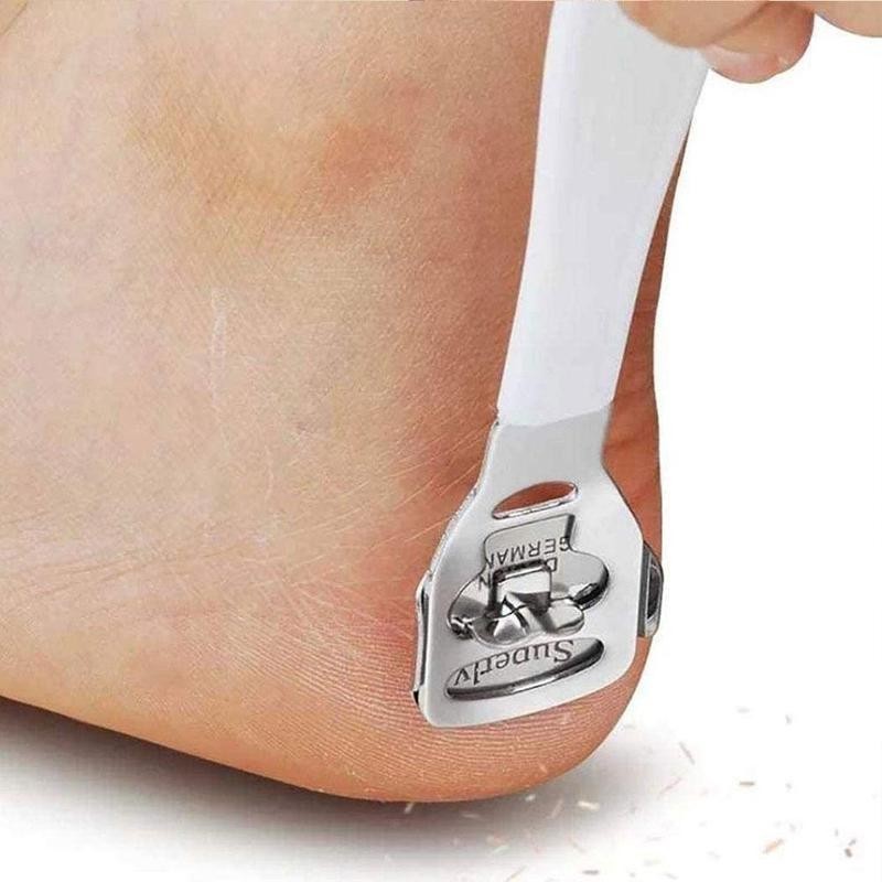 Callous Removers for Feet Razor Tools with 10 Blades Professional Pedicure Knife for Heel Hand Skin Care