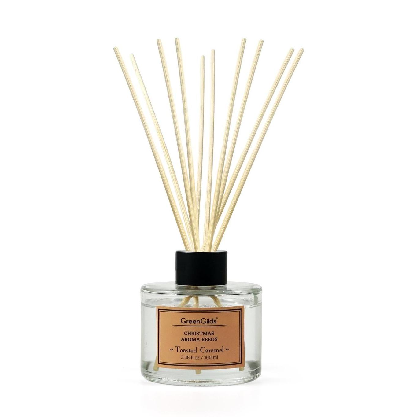 Air Fresheners Christmas Reed Diffuser Fragrance Alcohol Free Aroma Scented Reed Diffuser