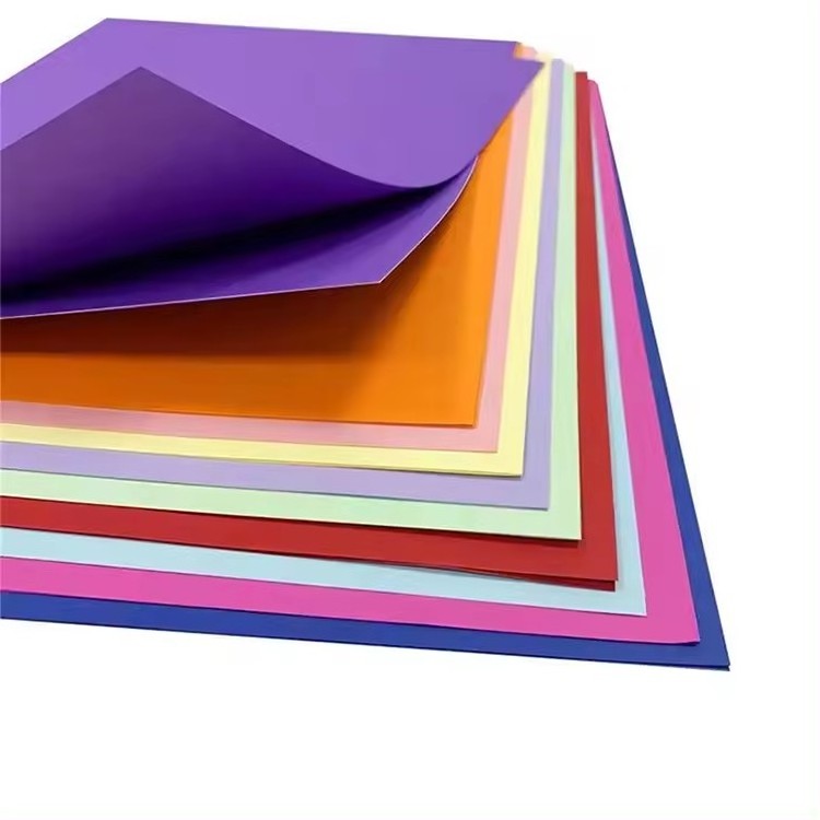 Color paper copy printing paper Children's handmade multifunctional origami 70g, colored paper 230g, cardboard