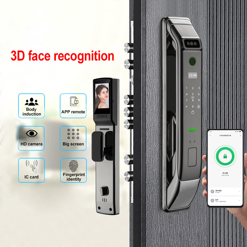 Enrique Usmart Go 3D Face Recognition Intelligent Home Automatic Wifi Digital Fingerprint Smart Door Locks