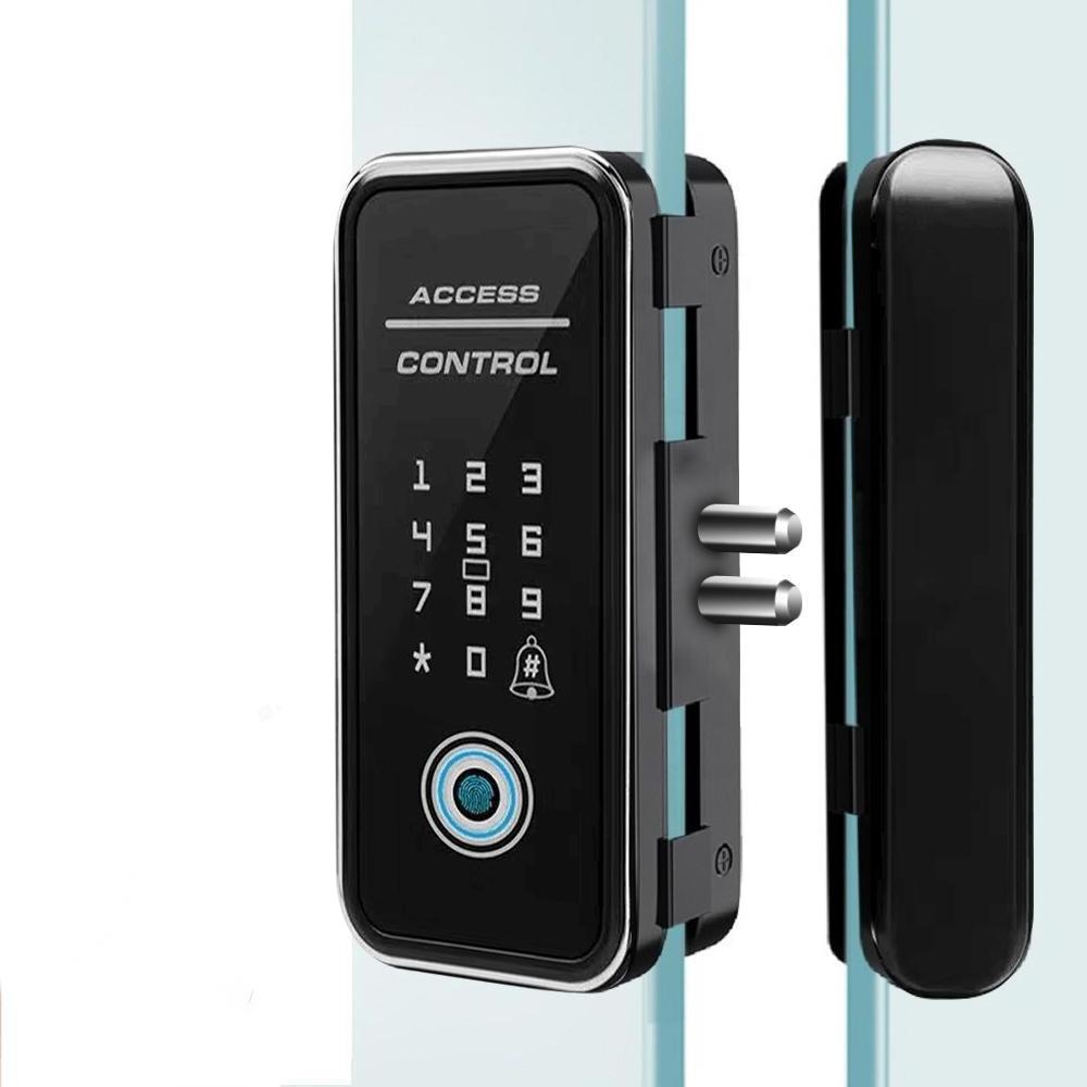 Enrique Tuya Electronic Digital Automatic Gate Safety App Fingerprint Combination Code Smart Door Lock For Sliding Glass Door