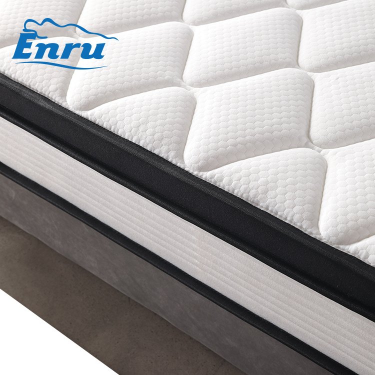 High density pocket spring luxury mattress memory foam roll up mattresses