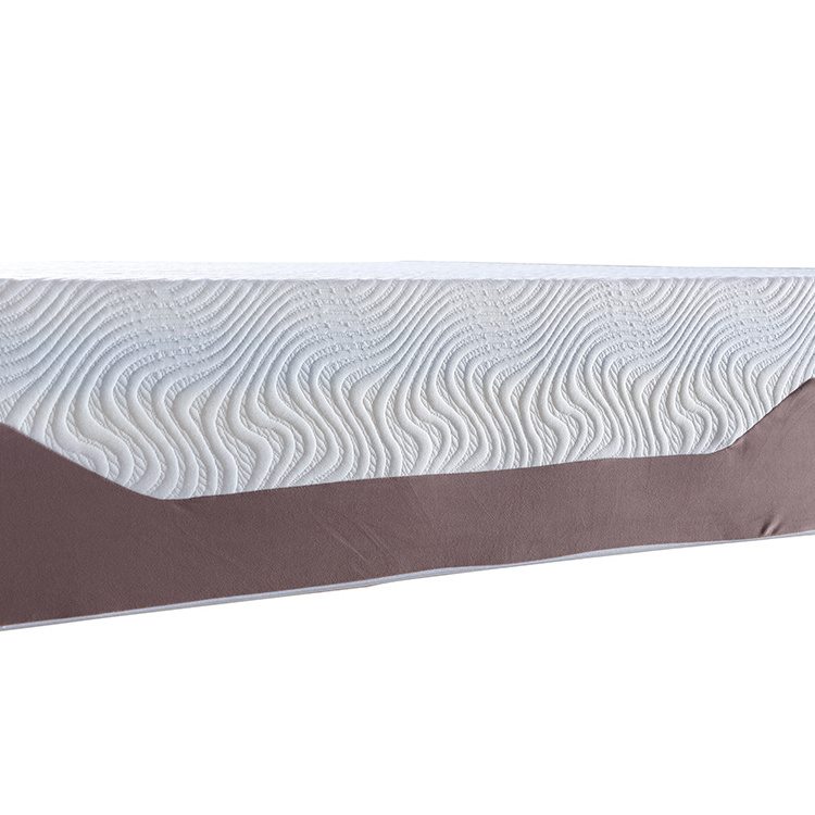 Enru full size latex gel memory foam bed mattress 30 cm thickness for residential sleep well high density rebounded