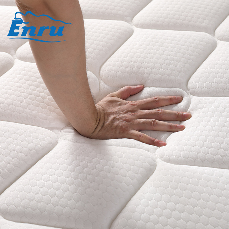 High density pocket spring luxury mattress memory foam roll up mattresses