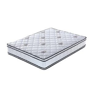 5-zone coil sprung unit spring mattress latex memory foam compress roll package bed mattress