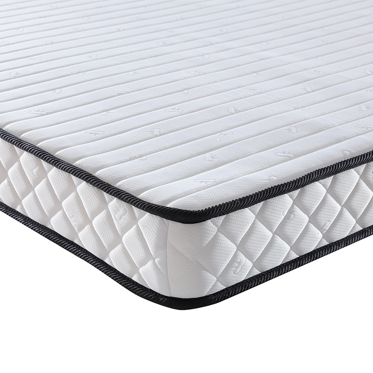 Enru Foam Mattress High Resilience Soft Foam 8 inch Mattresses jacquard knitted fabric sleep well bedroom furniture mattress