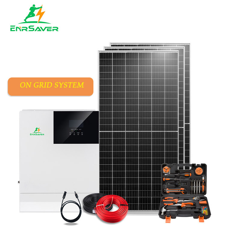 bracket mobile ground axis solar tracker system  5kw solar panel system for home full