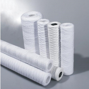 Sediment string wound filter cartridge for water filtration