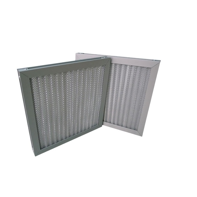 Metal mesh coalescer pre filter gas turbine air filter