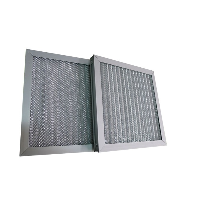 Metal mesh coalescer pre filter gas turbine air filter