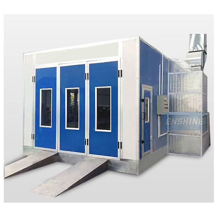 Wholesale price paint spray booths supplier / semi down draft spray booth car painting / ul approved paint booth