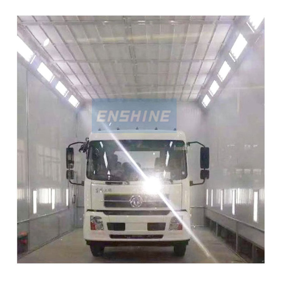 12m large vehicle truck spray booth high quality industrial paint booth with heating system