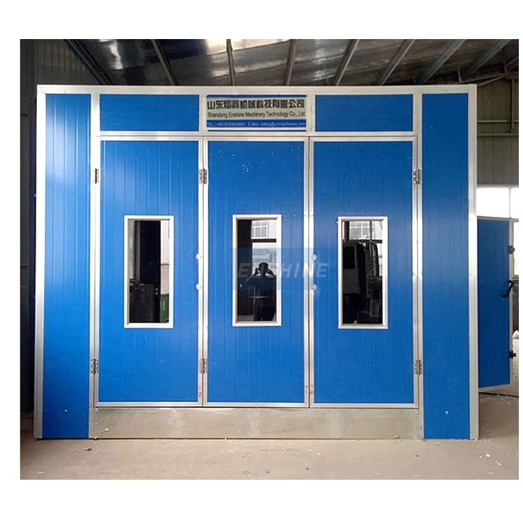 Hot selling cheap preparation bay car spray booth price in nigeria for coating industry