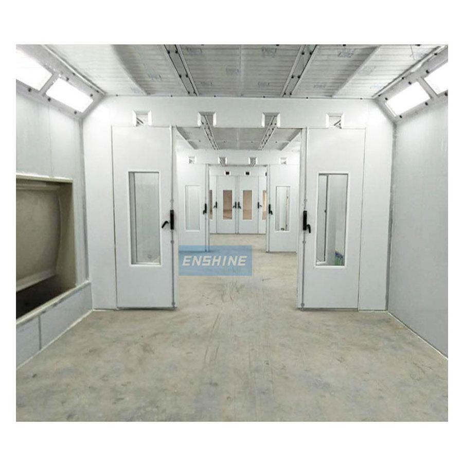 Wooden Painting Room Furniture Paint Spray Booths Water Curtain Spray Booth