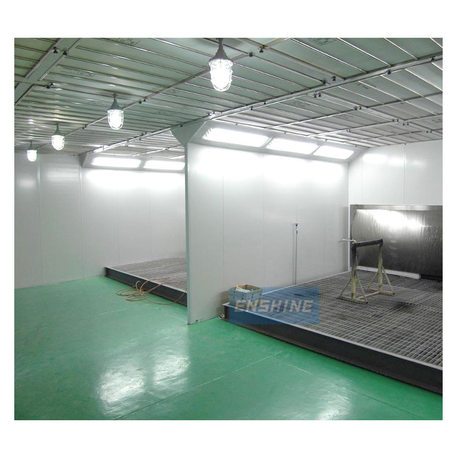 Professional Supplier Customized Furniture Spray Paint Booth with Preparation Room For Sale