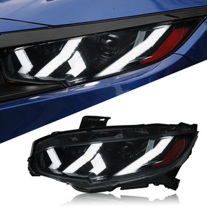 Headlight For HONDA Civic headlight  2022 2023 Assembly DRL Parking Turning Signal LED