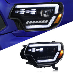 LED Headlight for Toyota Tacoma Headlights for 2012-2015 LED Front  Replacement DRL Daytime light Projector Facelift