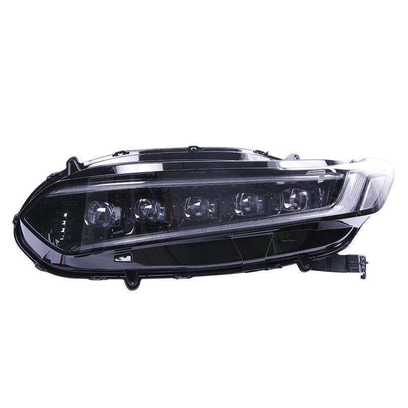 For Honda 10th generation Accord headlight assembly modified LED lens headlights running horse daytime running lights LED stream