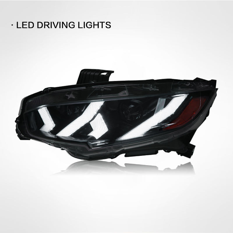 Headlight For HONDA Civic headlight  2022 2023 Assembly DRL Parking Turning Signal LED