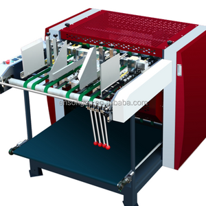 Gift box production line rigid box cardboard slotting machine for jewelry boxes