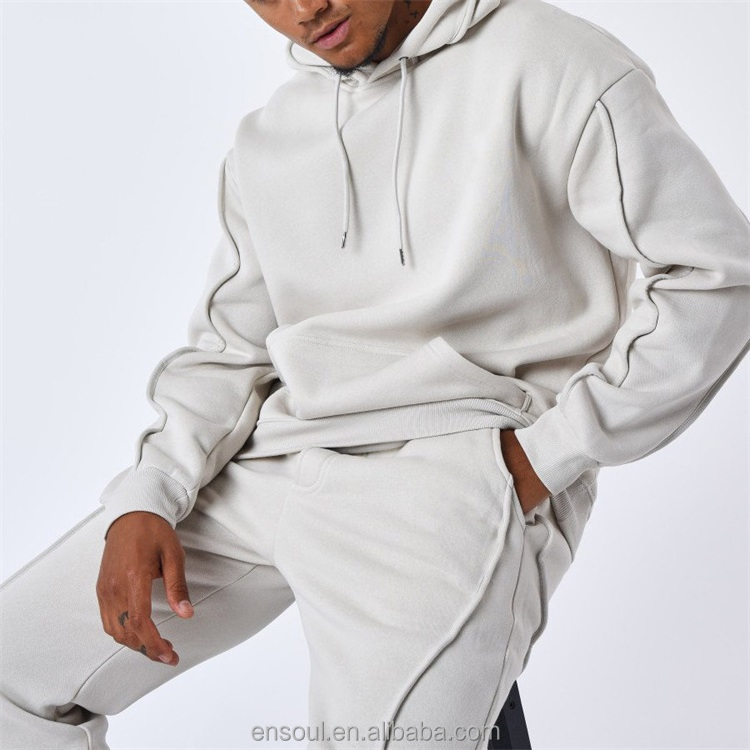 Personalized Custom Heavyweight Loose Blank Organic Pastel Color Cotton Bulks of Hoodie for Men