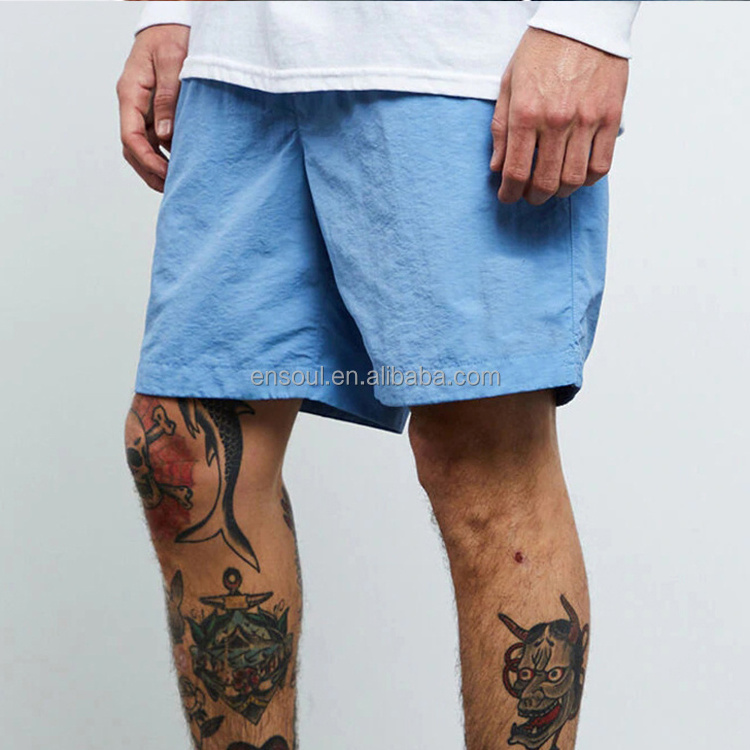 OEM Knitted wholesale high quality men casual blank sport board summer nylon custom shorts