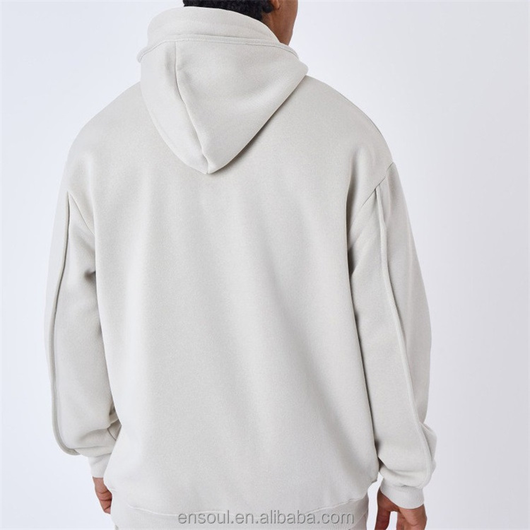 Personalized Custom Heavyweight Loose Blank Organic Pastel Color Cotton Bulks of Hoodie for Men