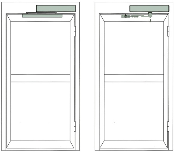 Automatic swing door  automatic door closer swing gate opener