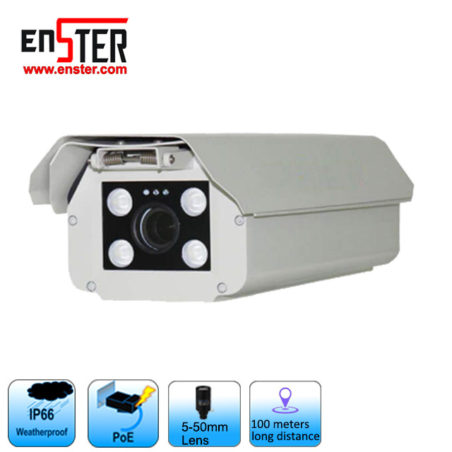 1080p Full Hd 5-50mm Vari-Focal Lens Bullet CCTV IR 100M IP Camera