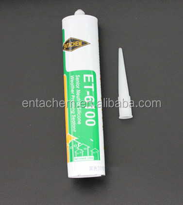 auto glass black color silicone sealant ET-6100