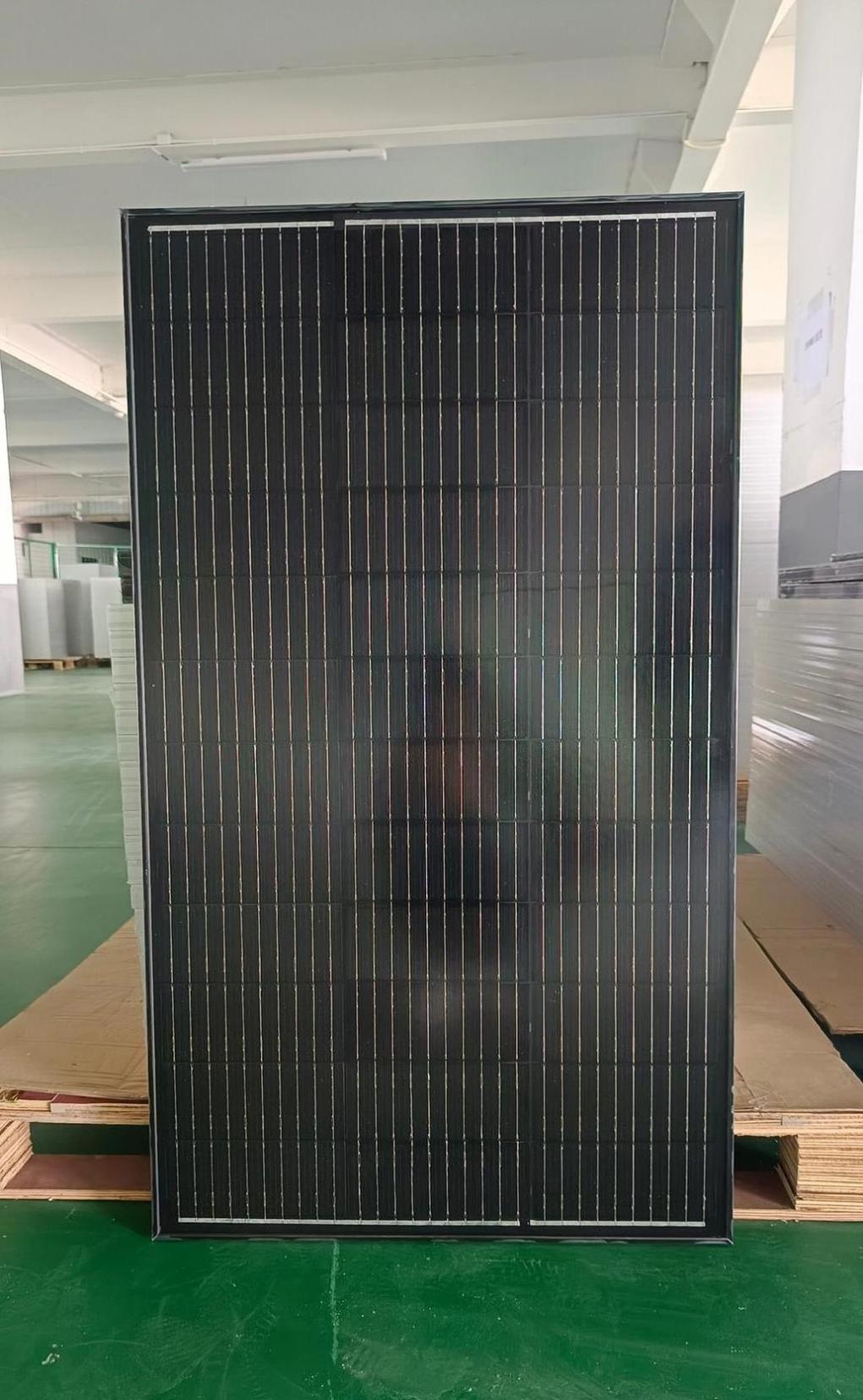 Dawnice 300w 450W 500w 540w 550w 600w 700w risen mono all black solar panels 400 500 600 watt monocrystalline solar plate panel