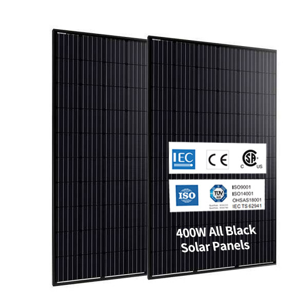 Dawnice 300w 450W 500w 540w 550w 600w 700w risen mono all black solar panels 400 500 600 watt monocrystalline solar plate panel