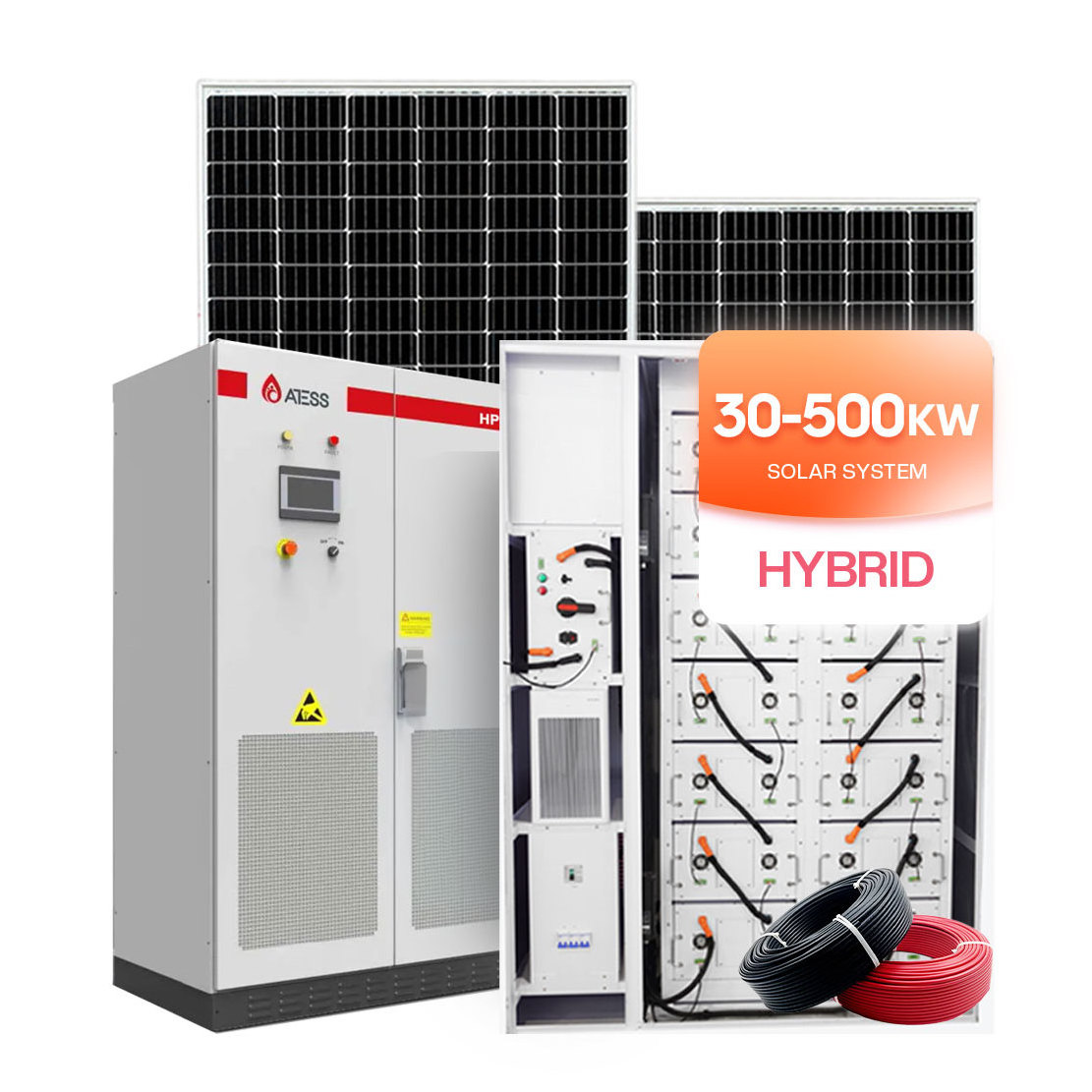 Dawnice 100Kw 200Kw 300Kw 350kw 400kw 200kva 300kva 500kva Solar Energy System Atess  Solar Power System Complete Kit