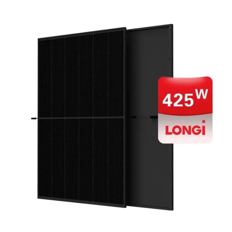 Hot Sale Longi Solar Panel 410-425W 410w 415w 420w 425w 435w 460w Longi All Black Photovoltaic Mono Solar Panels