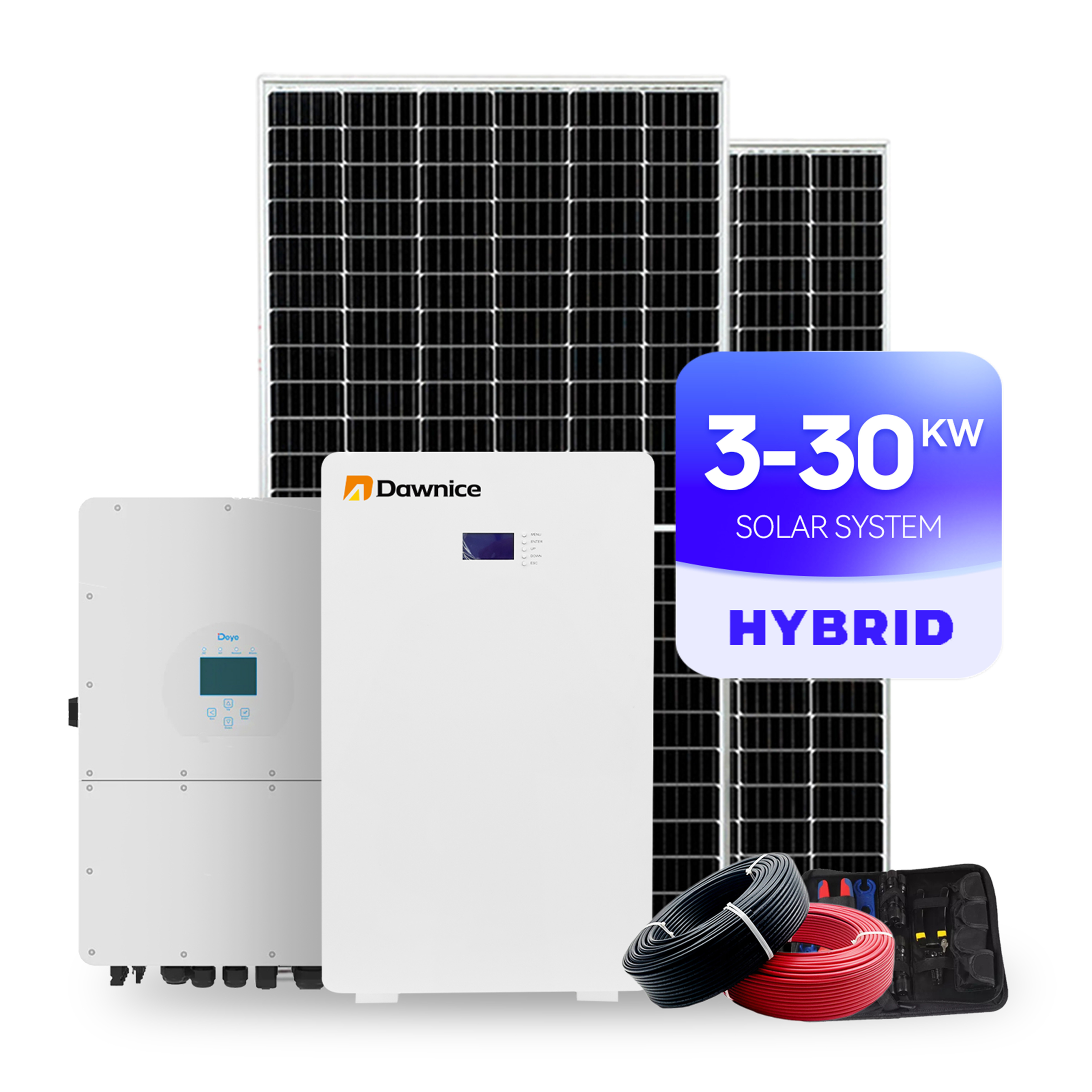 3kw 5kw 3000w 5000w 10kw free hydro generatoron power bipv solar energy products system for home off grid full set