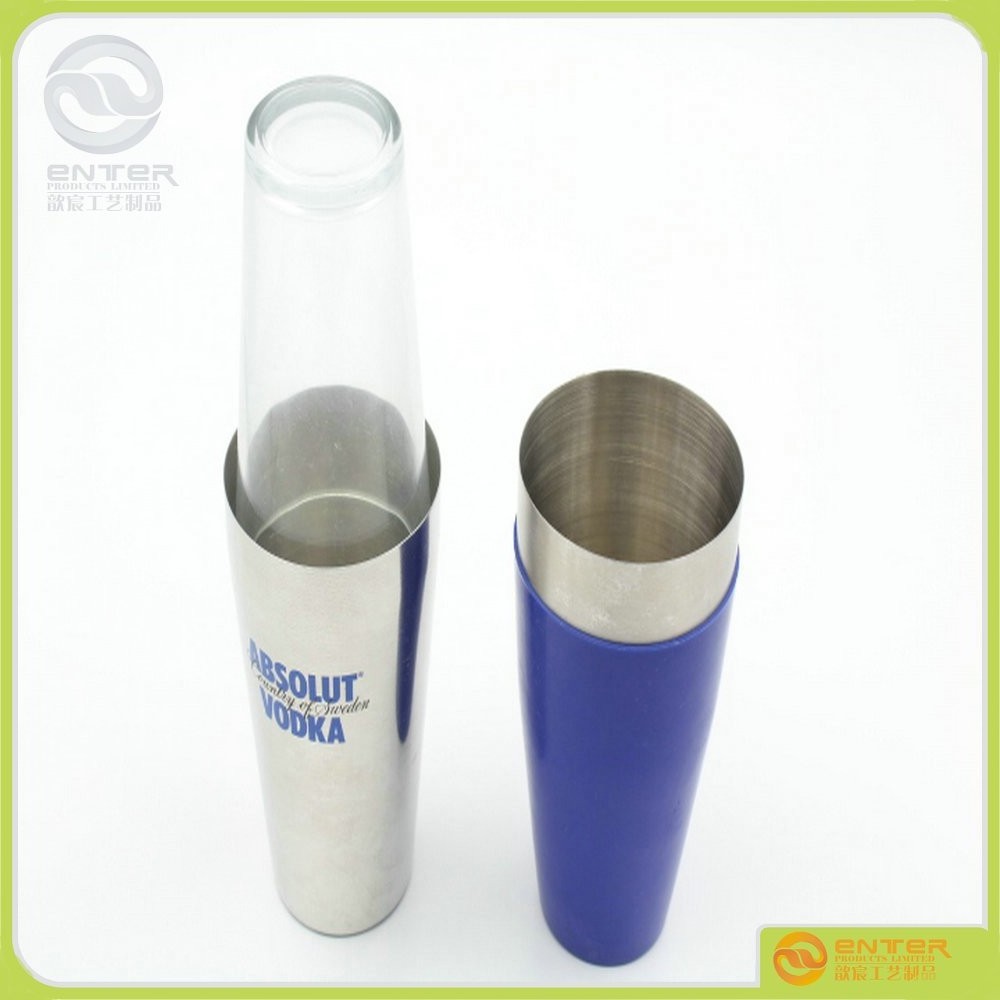 XC Stainless Steel Cocktail Shaker /Wine Shaker / Boston Shaker With Measuring Line