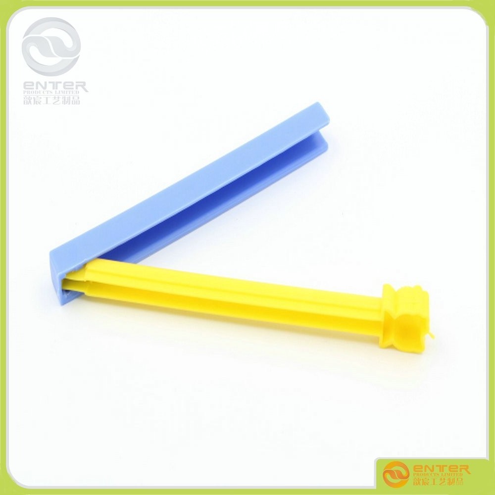 supply sealing clip lock ,plastic binder clip pp food bag sealing clip with logo printing