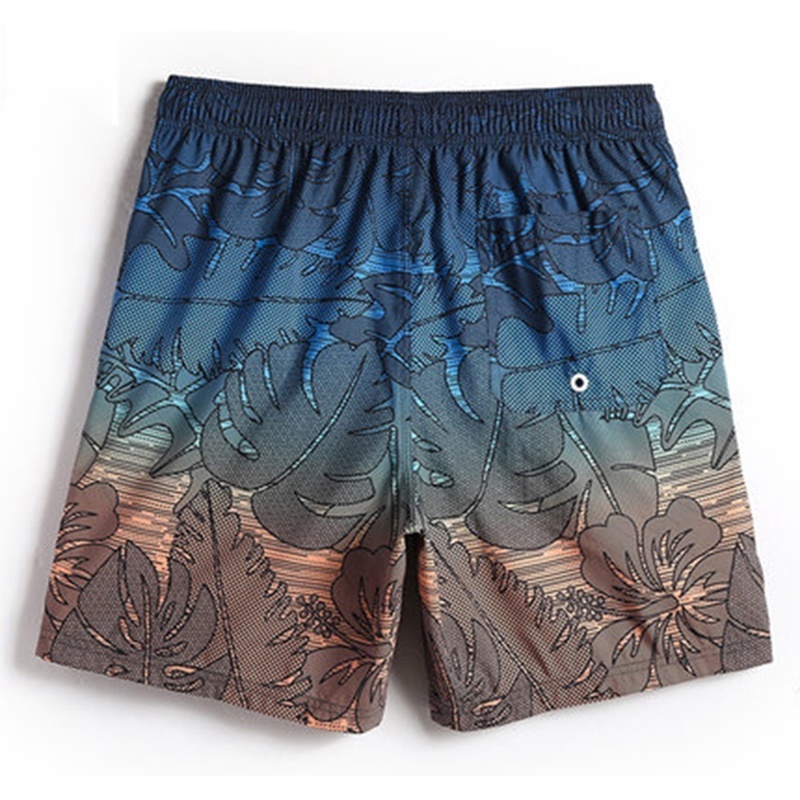 Cheap wholesale Custom print swimming trunks Beach Volleyball Shorts for men board shorts inner net brief