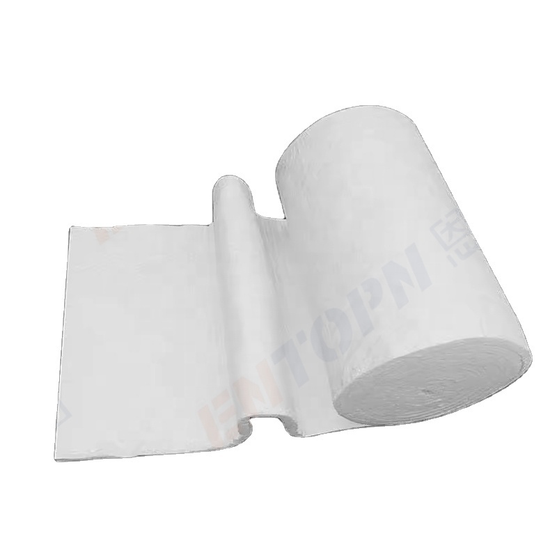 1260 degrees heating insulation ceramic fiber blanket aluminum silicate for pipe insulation