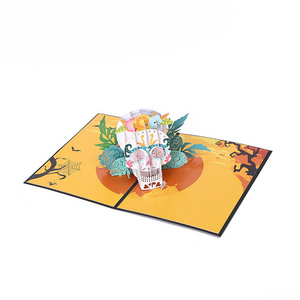 Cool Greeting Card Coated 3D Halloween Pop Up Card