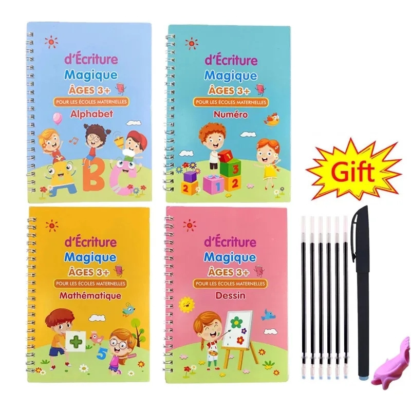 Customized Printed Hardcover Story Education Sticker Book Custom Children Reusable Sticker Book